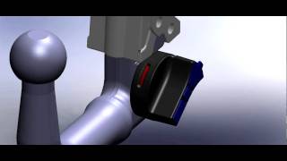 animation of ACS Systems detachable towbar [upl. by Maribel]