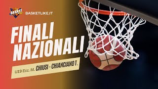 Finale Nazionale U19 Ecc M Allianz Derthona Basket  Fortitudo Basket Francavilla [upl. by Phillane]