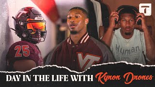 Day in the Life with Hokies QB Kyron Drones  Virginia Tech Football [upl. by Nnahgiel]