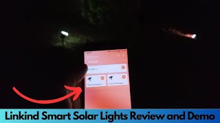 Linkind Smart Solar Lights Review and Demo [upl. by Lletnohs93]