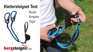 Test Rock Empire Siga Klettersteigset [upl. by Araldo]