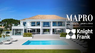 Inside a Luxurious Modern Villa in Quinta do Lago Resort  Mapro Real Estate  Knight Frank [upl. by Elfstan599]