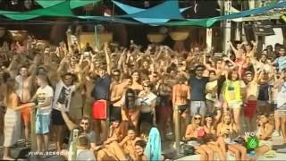 WOW ▽ XCEED amp ESN Pool Party Live on La Sexta News ▲ Valencia  14 September 2013 [upl. by Kenton]