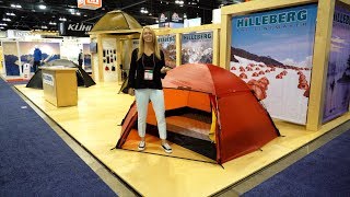 Hilleberg new product report from Outdoor Retailer 2018 [upl. by Turnheim]