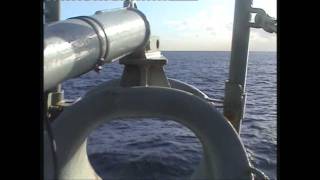 HMAS Hobarts Final Voyage Speed Trial 36 knots [upl. by Mohandis700]