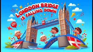 🎶 quotLondon Bridge Is Falling Downquot  Fun Kids Song amp Dance Party 🎉 [upl. by Chaffinch]