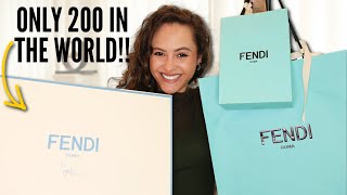 TRIPLE FENDI Bag Unboxing 2023 VERY RARE SPECIAL EDITIONS [upl. by Esmerelda982]