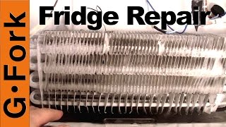 Refrigerator Repair  Freezer Coils Frozen  Refrigerator Is Warm  GardenFork [upl. by Nord]