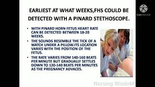 PINARD FETAL STETHOSCOPE [upl. by Einahpad773]