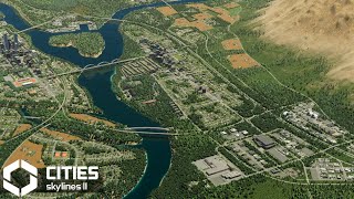 Building BIG in Cities Skylines 2 Downtown Expansion amp Massive Industry Zone [upl. by Yrret]