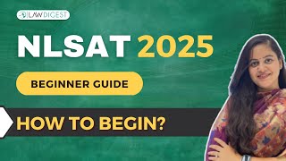 NLSAT 2025 How to begin  NLSIU Bangalore  NLSAT 2025 Preparation [upl. by Heidie]