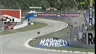 San Marino GP 1994 Saturday Qualifying 3 Ratzenberger Accident Investigation [upl. by Ymerej]