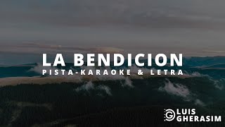 La BendiciónThe Blessing  PistaKaraoke amp letra en A Elevation Worship [upl. by Constant508]