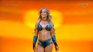 Aliyah Entrance  Smackdown July 22 2022 [upl. by Artenehs]