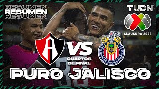 Resumen y goles  Atlas vs Chivas  CL2023  4tos  TUDN [upl. by Carlock611]