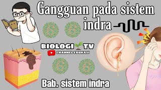 gangguan pada sistem indra  biologi sma kelas 11 babsistem indra lolosutbk lulusptn [upl. by Oetomit]