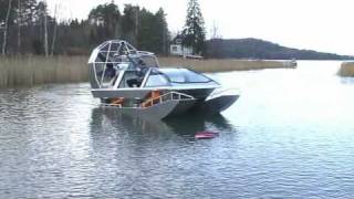 Airboat in water [upl. by Tansey]