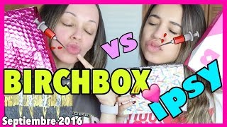 INYECCIONES DE LABIOS CASERAS  BIRCHBOX VS IPSY Septiembre 2016 [upl. by Leik]