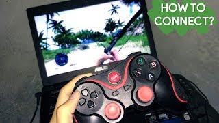 CARA MENGHUBUNGKAN GAMEPAD TERIOS T3 KE PCLAPTOP [upl. by Pryce]