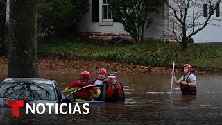 Imágenes de daños que deja la tormenta invernal en el Este del país [upl. by Eidda]