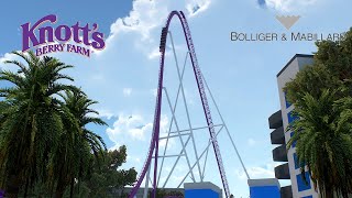 Knotts Berry Farm Giga Prediction  BampM Giga  Nolimits 2  4K [upl. by Arodoeht634]