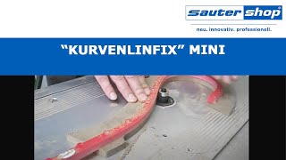 Kurvenlinfix MINI  Das Kurvenlineal  Variabel Kurven fräsen  sautershop [upl. by Kaz]