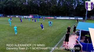 Veo Clips Daventry Town 2 Northampton Sileby Rangers [upl. by Anaytat]