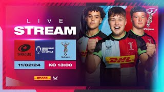 Live Academy Rugby  Saracens U18 v Harlequins U18 [upl. by Nolan]