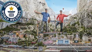 Miniatur Wunderland Largest Model Train Set  Guinness World Records [upl. by Kaenel]