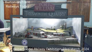 Belper Model Railway Exhibition 23rd March 2024 [upl. by Graf620]