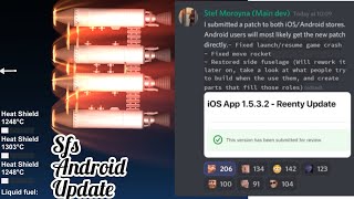 SFS reentry Android update news [upl. by Renee927]