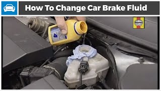 How to Change Brake Fluid in a Car [upl. by Sholem]