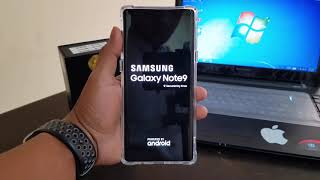 Samsung Galaxy Note 9 Hard Reset Factory Reset [upl. by Attolrahc]