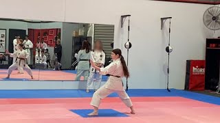 GKR Karate Regionals Kata Empi [upl. by Okajima]