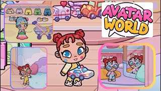 AVATAR WORLD BEBEK KIYAFET DENEME ALIŞVERİŞİ 🛍️👼🏻TOCA BOCA LİFE AVATAR WORLD LİFE [upl. by Assira]