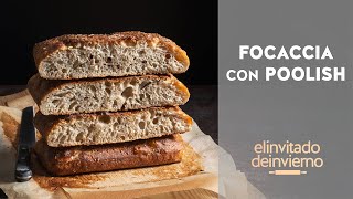 Focaccia italiana con poolish [upl. by Hound]