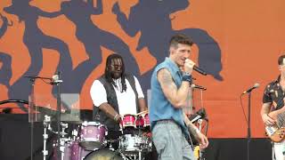 Revivalists singing Wish I Knew You at 2024 New Orleans Jazz and Heritage Festival [upl. by Ilyk]