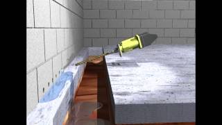 Basement Waterproofing  The Solution Animation [upl. by Willis]