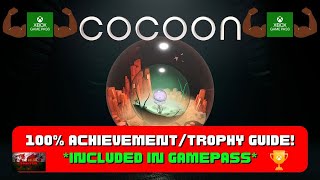 Cocoon  100 AchievementTrophy Guide Included In Gamepass [upl. by Ecnerual]