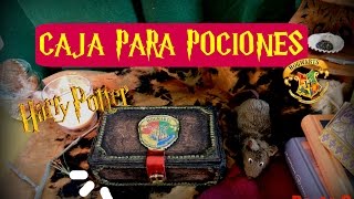 DIY HARRY POTTER  CAJA PARA POCIONES MÁGICAS Parte 2 [upl. by Hausner604]