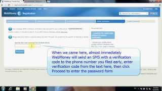 How To Sign Up For A Webmoney Account 2014 [upl. by Kinghorn]