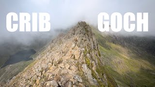 Crib Goch to Snowden  My Most Terrifying Hike [upl. by Ib]