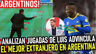 PERIODISTAS ARGENTINOS ANALIZAN LAS JUGADAS Y GOLES DE LUIS ADVINCULA ES EL MEJOR JUGADOR DE BOCA [upl. by Allecsirp]