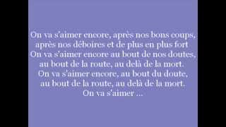 Vincent Vallières  On va saimer encore Lyrics [upl. by Yentirb]