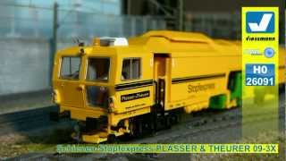 26091 SchienenStopfexpress PLASSER ampTHEURER 093X [upl. by Krasnoff]