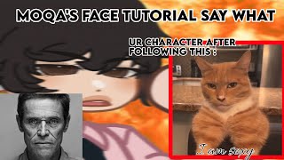 🔥 Moqas super duper awesome face tutorial kinda ‼️ [upl. by Hsur]