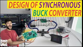 How to Design a Synchronous Buck converter  Synchronous Buck converter LM5160  LM5160DNTBKEVM [upl. by Gaw]