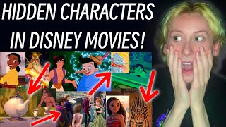 HIDDEN CHARACTERS IN DISNEY MOVIES 🔎 🎥 🏰 with Nicky Marra [upl. by Beauchamp]