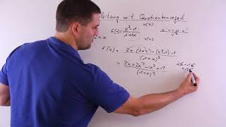 Ableitung mit Quotientenregel  Mathe by Daniel Jung [upl. by Adyahs]