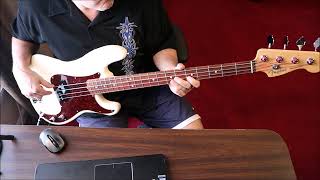 Robert Cray Band  I Shiver  Bass Cover [upl. by Adnical564]